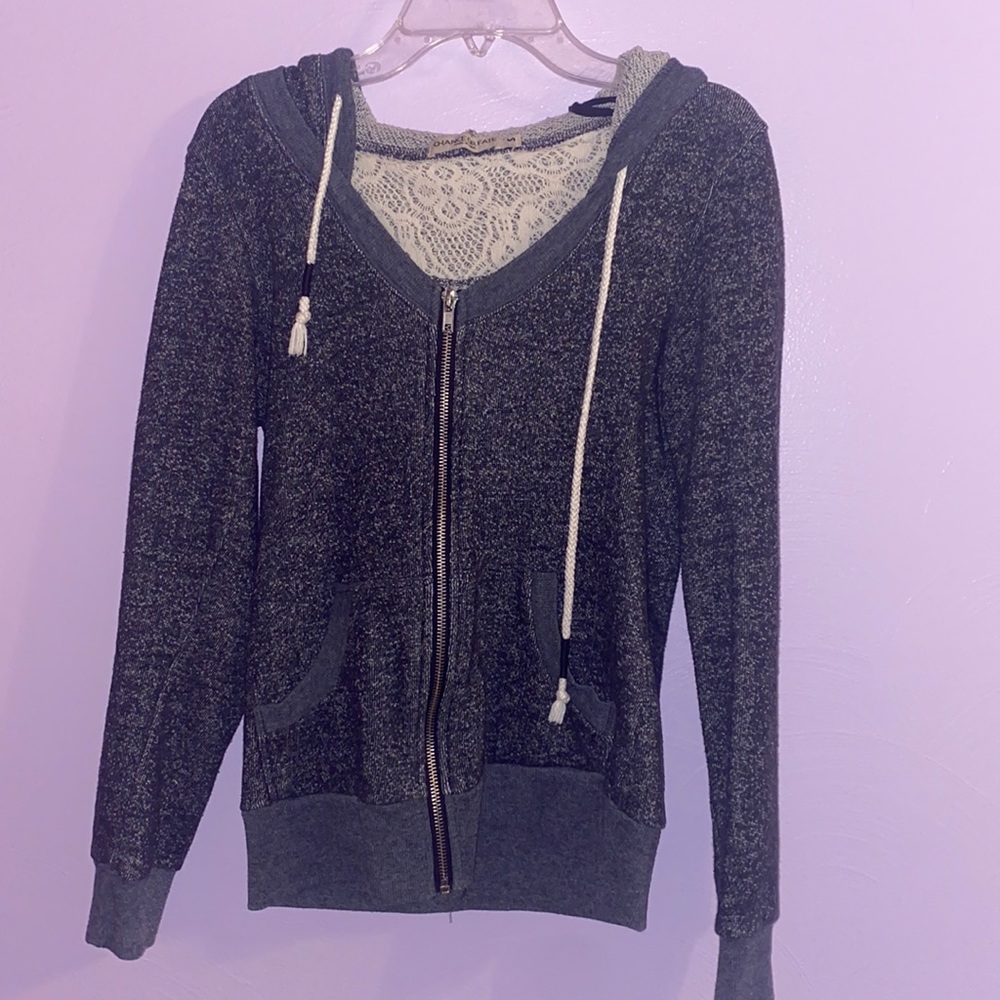 grey jacket